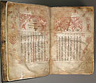 Armenian Gospel with Silver Cover, Manuscript: ink and tempera on parchment
Cover: gilded silver repoussé, with colored enamels, jewels, and imitation gems