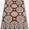 Yastik, Silk, cotton, metal wrapped thread; cut and voided velvet, brocaded