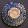 Bowl, Stonepaste; underglaze painted and luster