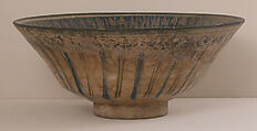 Bowl, Stonepaste; underglaze painted