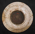 Dish, Stonepaste; underglaze painted