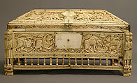 Morgan Casket, Ivory; carved