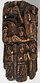 Tusk Fragment with the Ascension, Ivory; carved