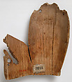 Tusk Fragment with Christ Enthroned, Ivory; carved