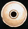 Toilet Vase, Ivory; carved and inlaid with paste