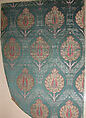 Textile Fragment, Silk, metal wrapped thread; lampas (kemha)