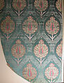 Textile Fragment, Silk, metal wrapped thread; lampas (kemha)