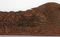 Panel, Wood; carved