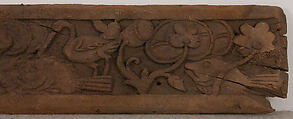 Panel, Wood; carved