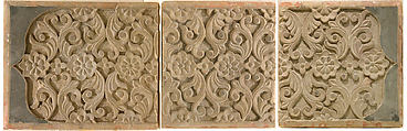Panel, Stone; carved