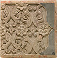 Panel, Stone; carved