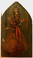Dancer, Oil and gold on canvas