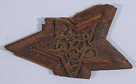 Panel, Wood; carved