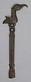 Finial, Bronze; cast, engraved (?), gilded