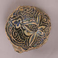 Ceramic Fragment, Stonepaste; painted under transparent glaze