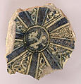 Ceramic Fragment, Stonepaste; painted under transparent glaze