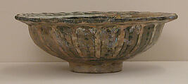 Plate with Phoenixes, Stonepaste; painted under transparent glaze