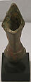 Foot of a Vessel, Bronze; chased, gilded (?)