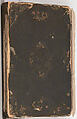 Page of Calligraphy from a Shahnama (Book of Kings), Abu&#39;l Qasim Firdausi (Iranian, Paj ca. 940/41–1020 Tus), Ink, opaque watercolor, gold, and silver on paper; cloth cover