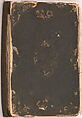 Page of Calligraphy from a Shahnama (Book of Kings), Abu&#39;l Qasim Firdausi (Iranian, Paj ca. 940/41–1020 Tus), Ink, opaque watercolor, gold, and silver on paper; cloth cover