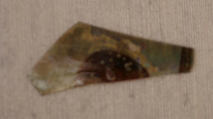 Fragment, Glass; stained and luster-painted