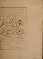 Kitab suwar al-kawakib al-thabita (Book of the Images of the Fixed Stars) of al-Sufi, `Abd al-Rahman al-Sufi (Iranian, Rey 903–986 Shiraz), Ink, opaque watercolor, and gold on paper