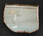 Fragment of a Bowl, Stonepaste; luster-painted