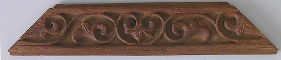 Panel, Wood; carved