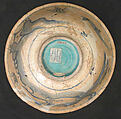 Bowl, Composite body; painted and glazed