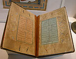 Divan of Sultan Husayn Baiqara, Sultan 'Ali al-Mashhadi (Iranian, Mashhad 1453–1520 Mashhad), Ink, opaque watercolor, and gold on paper; lacquer binding