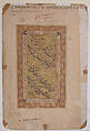 "The Battle of Shahbarghan", Folio from a Padshahnama (Chronicle of the Emperor), Ink, opaque watercolor, and gold on paper