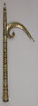 Elephant Goad, Steel or iron, inlaid with gold and silver