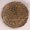 Fragment of a Bowl, Stonepaste; underglaze painted