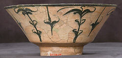 Bowl, Stonepaste; underglaze painted