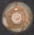 Dish, Stonepaste; glazed and inglaze painted