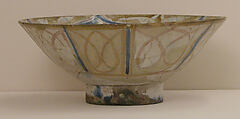 Bowl, Stonepaste; underglaze and luster-painted