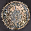 Bowl, Stonepaste; polychrome painted under transparent glaze