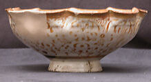 Dish, Stonepaste; luster-painted