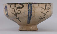 Fragmentary Bowl, Stonepaste; underglaze painted