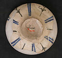 Fragmentary Bowl, Stonepaste; underglaze painted
