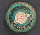 Bowl, Stonepaste; overglaze painted and gilded (lajvardina)