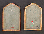 Mirror Case with Cover, Pasteboard; painted and lacquered