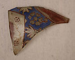 Fragments of Lamp, Glass; enameled