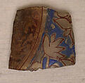 Fragments of Lamp, Glass; enameled