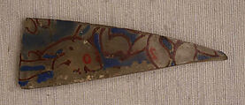 Fragments of Lamp, Glass; enameled