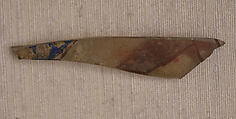 Fragments of Lamp, Glass; enameled