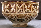 Bowl, Stonepaste; luster-painted