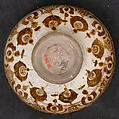 Bowl, Stonepaste; luster-painted