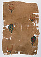 Textile Fragment, Linen, wool; tapestry woven