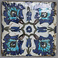 Tile Panel, Stonepaste; underglaze painted